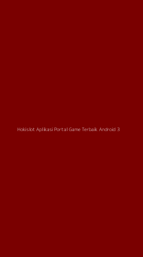 Tampilan Antarmuka Aplikasi Hokislot Aplikasi Portal Game Terbaik Android - 3