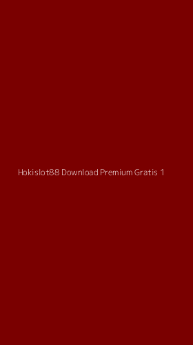 Tampilan Antarmuka Aplikasi Hokislot88 Download Premium Gratis - 1