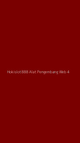 Tampilan Antarmuka Aplikasi Hokislot888 Alat Pengembang Web - 4
