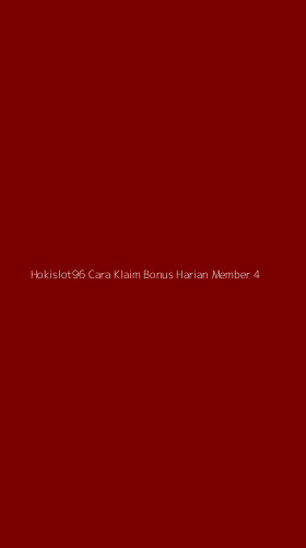 Tampilan Antarmuka Aplikasi Hokislot96 Cara Klaim Bonus Harian Member - 4