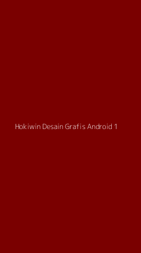 Tampilan Antarmuka Aplikasi Hokiwin Desain Grafis Android - 1