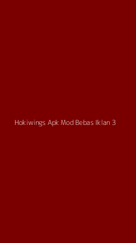 Tampilan Antarmuka Aplikasi Hokiwings Apk Mod Bebas Iklan - 3