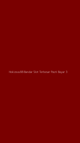Tampilan Antarmuka Aplikasi Hokizeus88 Bandar Slot Terbesar Pasti Bayar - 3