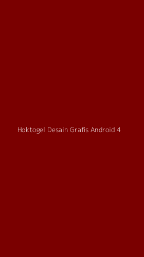 Tampilan Antarmuka Aplikasi Hoktogel Desain Grafis Android - 4