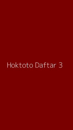 Tampilan Antarmuka Aplikasi Hoktoto Daftar - 3