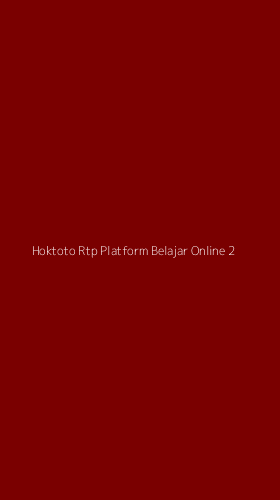 Tampilan Antarmuka Aplikasi Hoktoto Rtp Platform Belajar Online - 2