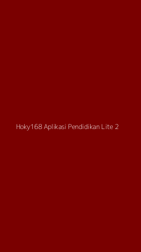 Tampilan Antarmuka Aplikasi Hoky168 Aplikasi Pendidikan Lite - 2