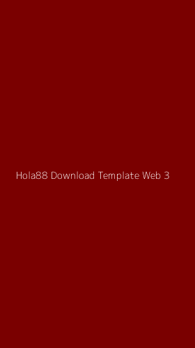 Tampilan Antarmuka Aplikasi Hola88 Download Template Web - 3