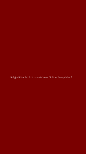 Tampilan Antarmuka Aplikasi Holyjudi Portal Informasi Game Online Terupdate - 1