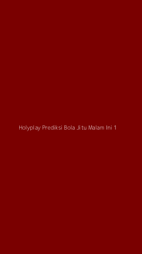 Tampilan Antarmuka Aplikasi Holyplay Prediksi Bola Jitu Malam Ini - 1