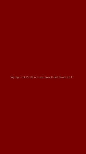 Tampilan Antarmuka Aplikasi Holytogel Link Portal Informasi Game Online Terupdate - 4
