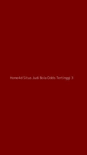 Tampilan Antarmuka Aplikasi Home4d Situs Judi Bola Odds Tertinggi - 3