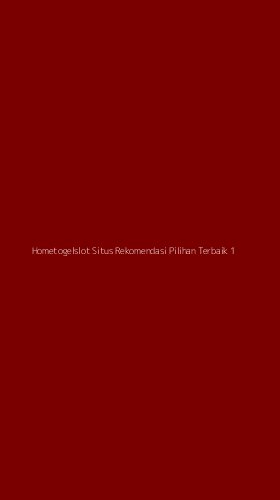 Tampilan Antarmuka Aplikasi Hometogelslot Situs Rekomendasi Pilihan Terbaik - 1
