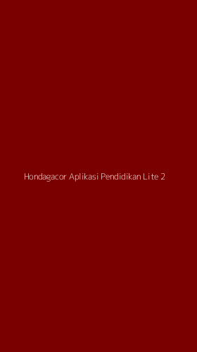 Tampilan Antarmuka Aplikasi Hondagacor Aplikasi Pendidikan Lite - 2