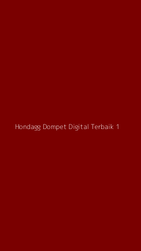 Tampilan Antarmuka Aplikasi Hondagg Dompet Digital Terbaik - 1