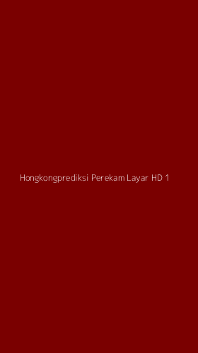 Tampilan Antarmuka Aplikasi Hongkongprediksi Perekam Layar Hd - 1
