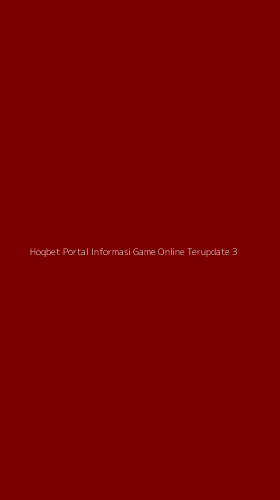 Tampilan Antarmuka Aplikasi Hoqbet Portal Informasi Game Online Terupdate - 3