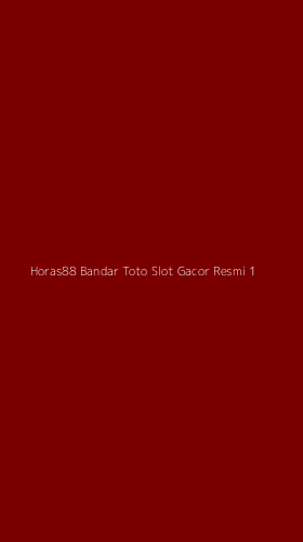 Tampilan Antarmuka Aplikasi Horas88 Bandar Toto Slot Gacor Resmi - 1