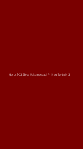 Tampilan Antarmuka Aplikasi Horus303 Situs Rekomendasi Pilihan Terbaik - 3