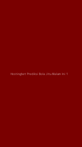 Tampilan Antarmuka Aplikasi Hostingbet Prediksi Bola Jitu Malam Ini - 1