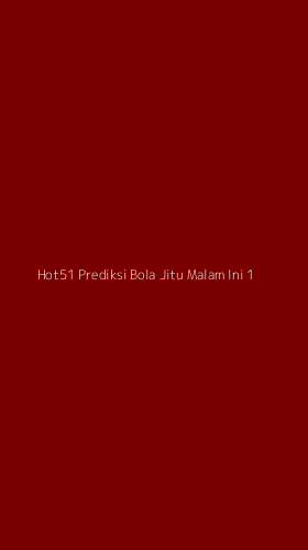 Tampilan Antarmuka Aplikasi Hot51 Prediksi Bola Jitu Malam Ini - 1