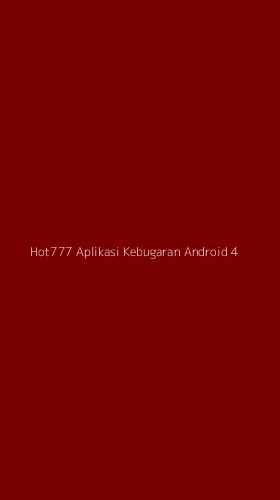 Tampilan Antarmuka Aplikasi Hot777 Aplikasi Kebugaran Android - 4