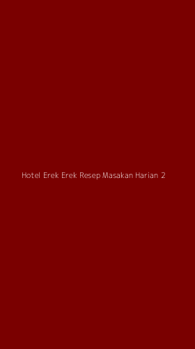 Tampilan Antarmuka Aplikasi Hotel Erek Erek Resep Masakan Harian - 2