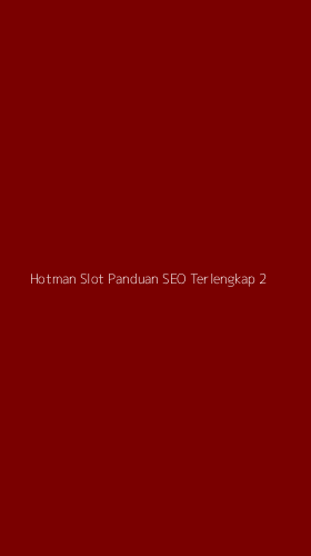 Tampilan Antarmuka Aplikasi Hotman Slot Panduan Seo Terlengkap - 2