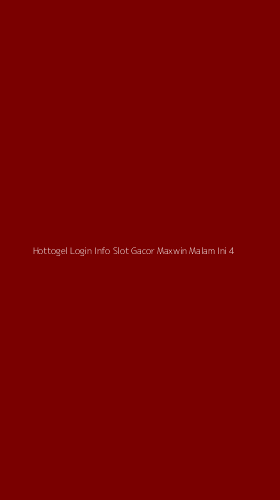 Tampilan Antarmuka Aplikasi Hottogel Login Info Slot Gacor Maxwin Malam Ini - 4