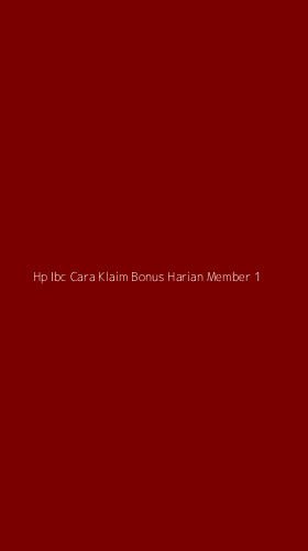 Tampilan Antarmuka Aplikasi Hp Ibc Cara Klaim Bonus Harian Member - 1