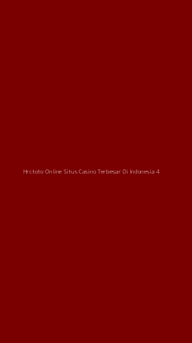 Tampilan Antarmuka Aplikasi Hrctoto Online Situs Casino Terbesar Di Indonesia - 4