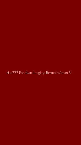 Tampilan Antarmuka Aplikasi Hsc777 Panduan Lengkap Bermain Aman - 3