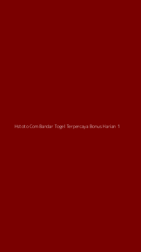 Tampilan Antarmuka Aplikasi Hstoto Com Bandar Togel Terpercaya Bonus Harian - 1