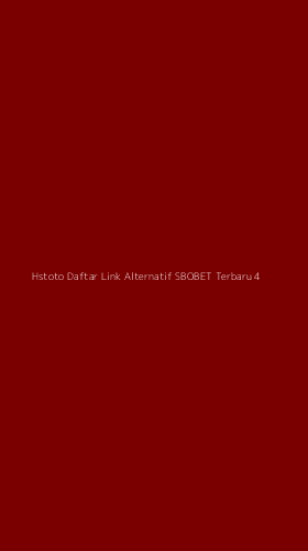 Tampilan Antarmuka Aplikasi Hstoto Daftar Link Alternatif Sbobet Terbaru - 4