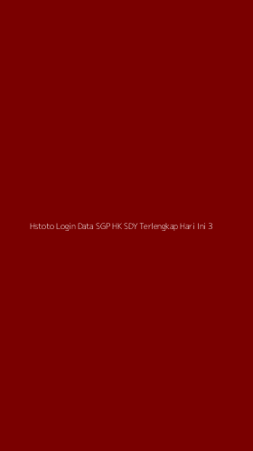 Tampilan Antarmuka Aplikasi Hstoto Login Data Sgp Hk Sdy Terlengkap Hari Ini - 3
