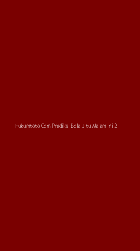 Tampilan Antarmuka Aplikasi Hukumtoto Com Prediksi Bola Jitu Malam Ini - 2