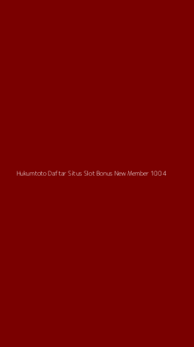 Tampilan Antarmuka Aplikasi Hukumtoto Daftar Situs Slot Bonus New Member 100 - 4