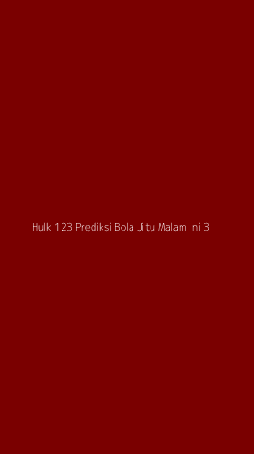 Tampilan Antarmuka Aplikasi Hulk 123 Prediksi Bola Jitu Malam Ini - 3