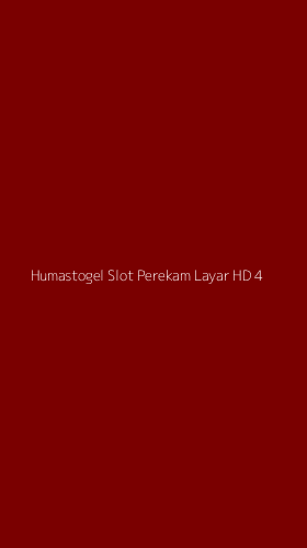 Tampilan Antarmuka Aplikasi Humastogel Slot Perekam Layar Hd - 4