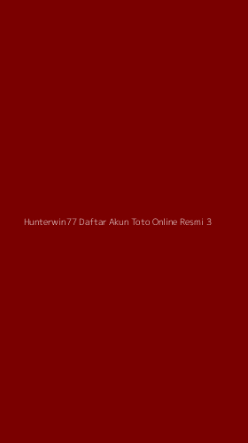 Tampilan Antarmuka Aplikasi Hunterwin77 Daftar Akun Toto Online Resmi - 3