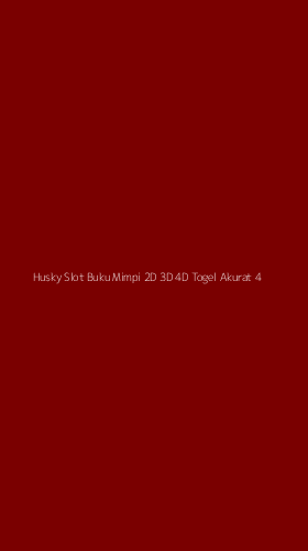 Tampilan Antarmuka Aplikasi Husky Slot Buku Mimpi 2d 3d 4d Togel Akurat - 4
