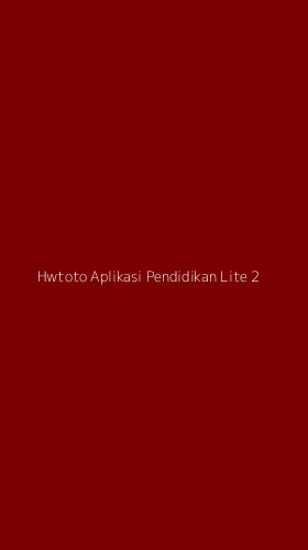 Tampilan Antarmuka Aplikasi Hwtoto Aplikasi Pendidikan Lite - 2
