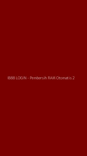 Tampilan Antarmuka Aplikasi IB88 LOGIN - Pembersih RAM Otomatis - 2