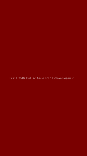 Tampilan Antarmuka Aplikasi Ib88 Login Daftar Akun Toto Online Resmi - 2