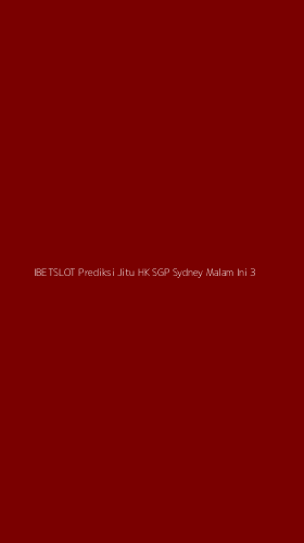 Tampilan Antarmuka Aplikasi Ibetslot Prediksi Jitu Hk Sgp Sydney Malam Ini - 3