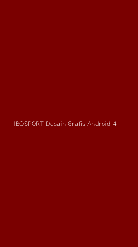 Tampilan Antarmuka Aplikasi Ibosport Desain Grafis Android - 4