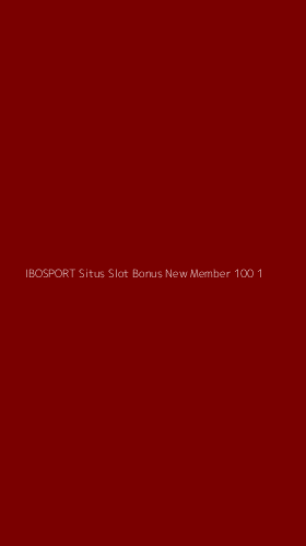 Tampilan Antarmuka Aplikasi Ibosport Situs Slot Bonus New Member 100 - 1
