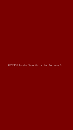 Tampilan Antarmuka Aplikasi Ibox138 Bandar Togel Hadiah Full Terbesar - 3