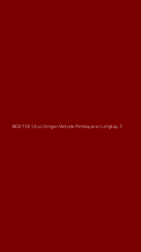 Tampilan Antarmuka Aplikasi Ibox138 Situs Dengan Metode Pembayaran Lengkap - 3