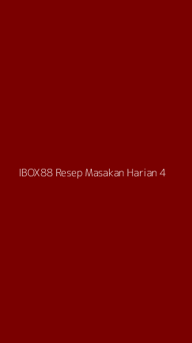 Tampilan Antarmuka Aplikasi Ibox88 Resep Masakan Harian - 4